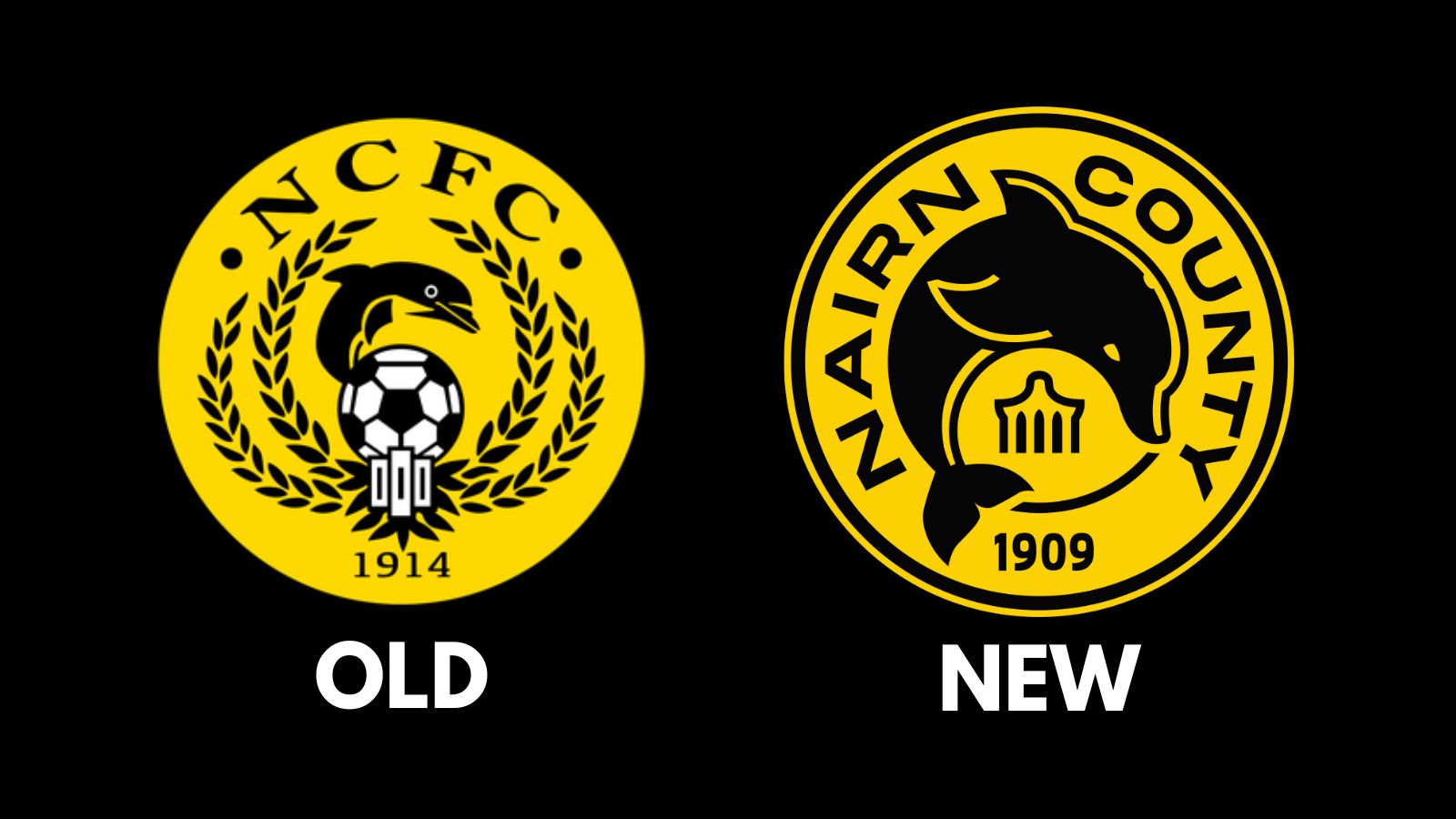 Old and New Nairn County Badge