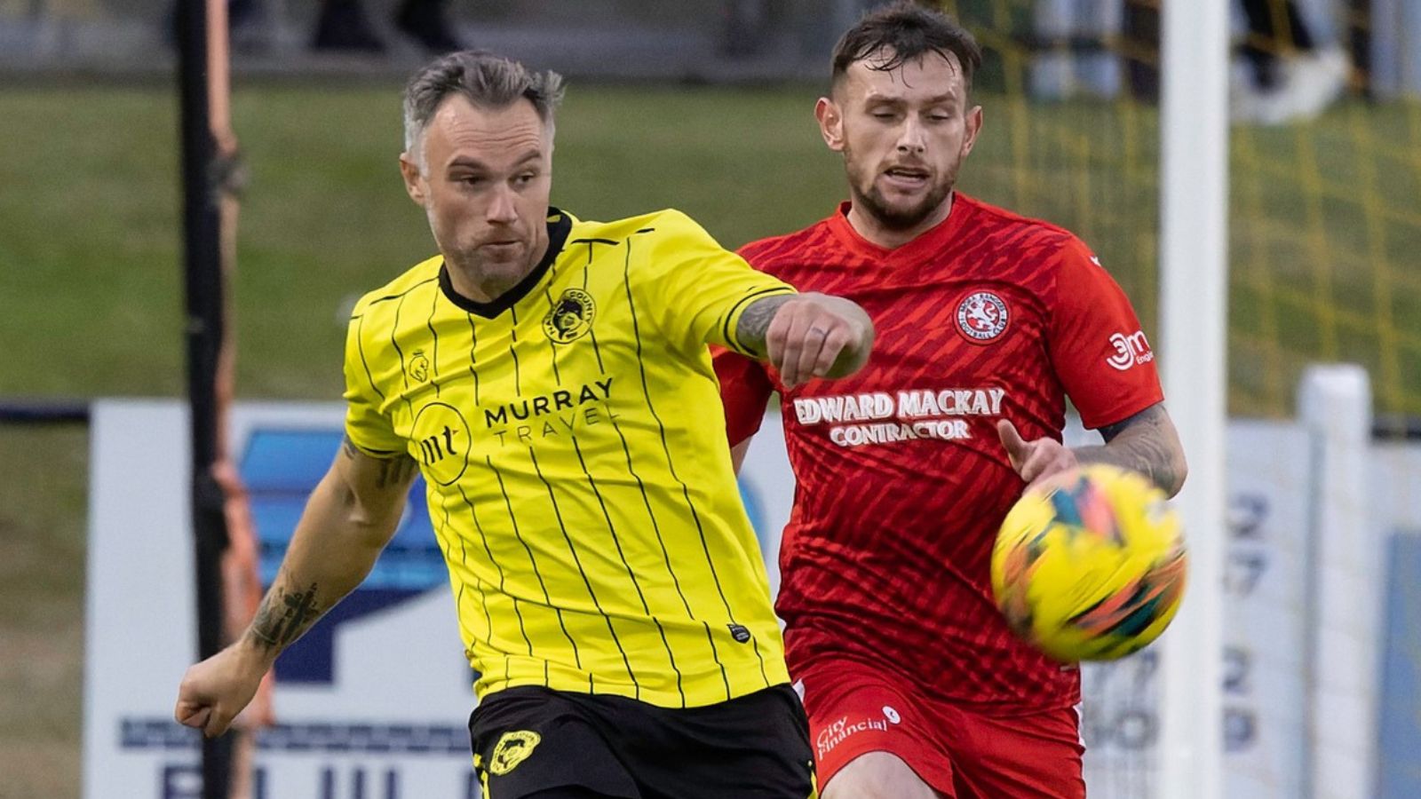 Wayne Mackintosh for Nairn County v Brora